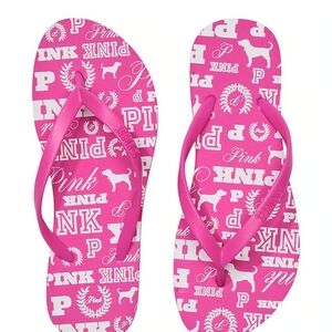 New PINK Womens Flip Flops